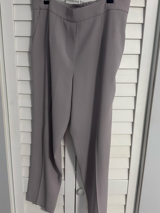 Babaton Pants - Babaton Cropped Ankle Pants in Dusty Gray